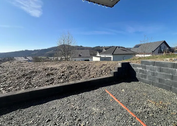 Moderne Neubau Mit Terasse Lägenhet Bad Laasphe